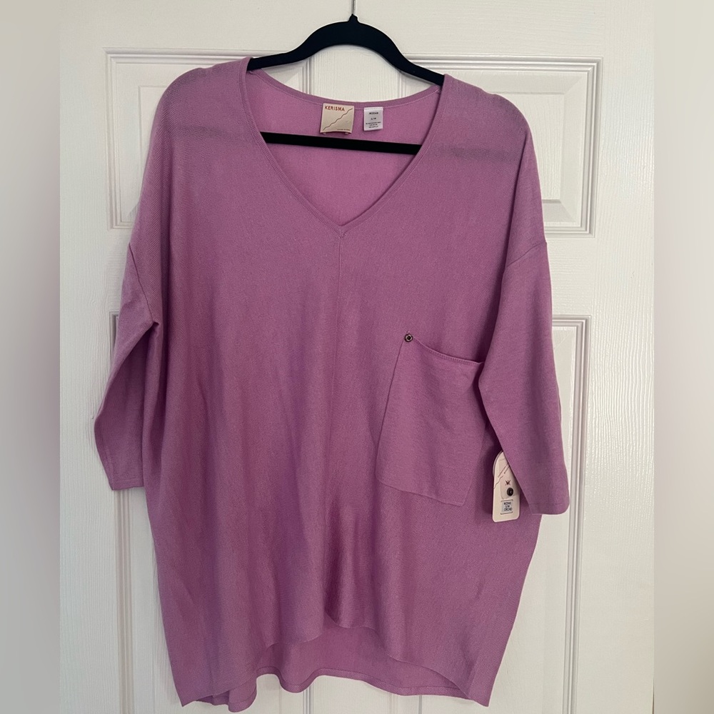 NWT Kerisma Raven Sweater in color orchid